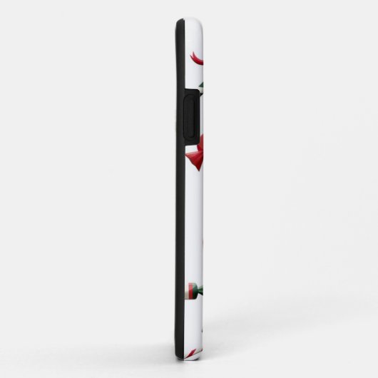 kerstsnoepriet Groene, gepersonaliseerde naam Case-Mate iPhone Case (Achterkant/rechts)