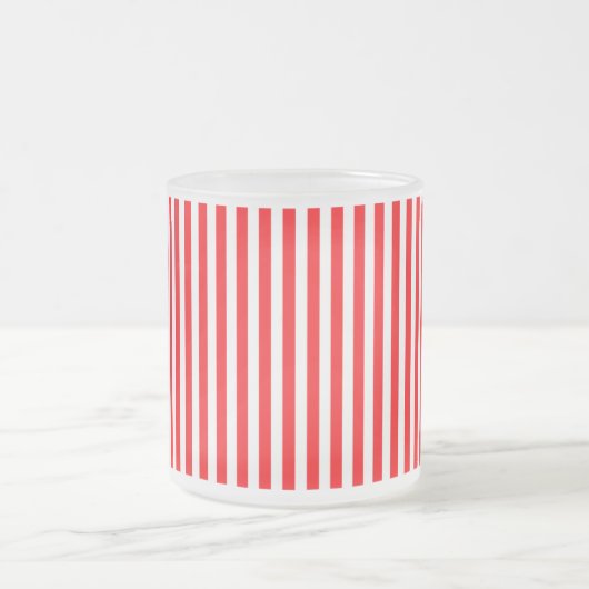 kerstsnoepriet in kerstrood matglas koffiemok (Center)