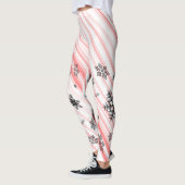 kerstsnoepriet Snowflakes Spandex-Leggings Leggings (Links)