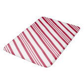 kerstsnoepriet Stripe Badmat (Gekanteld)