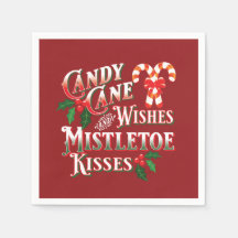 KERSTSNOEPRIET WENST MISTLETOE KUSJES PAPIER