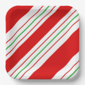 kerstsnoeprietstrips ID259 Papieren Bordje (Voorkant)