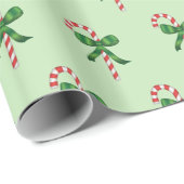 kerstsnoepschilderpatroon cadeaupapier (Rol Hoek)