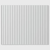 Kerstsnoepstaven in het wit en zilver cadeaupapier (Vlak)