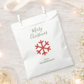 kerstsnowflake bedankzakje (Geknipt)