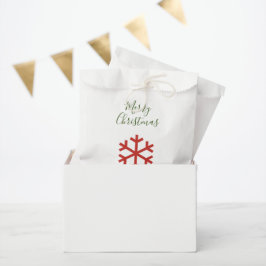 kerstsnowflake bedankzakje
