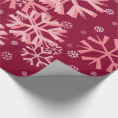 kerstsnowflake-omslagpapier cadeaupapier (Hoek)