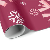 kerstsnowflake-omslagpapier cadeaupapier (Rol Hoek)