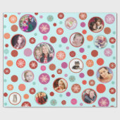 kerstsnowflakes 14 favoriete Afbeeldingen uit de f Cadeaupapier (Vlak)