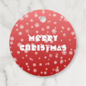 kerstsnowflakes bedankjes labels (Achterkant)