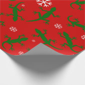 kerstsnowflakes cadeaupapier (Hoek)