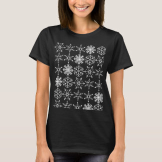 kerstsnowflakes t-shirt