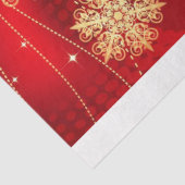 kerstsnowflakes tissuepapier (Detail)