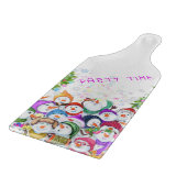 kerstsnowmans snijplank (Hoek)