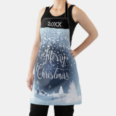 kerstsnowy Fairy Tale Fantasy Forest 20XX Schort (Insitu)