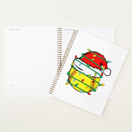 Kerstsoftbal planner (Display)