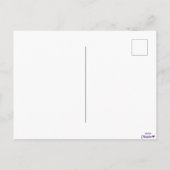 Kerstsok feestdagenkaart (Achterkant)