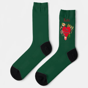 Kerstsokken "Santa's rendierhartCrew Socks" Sokken