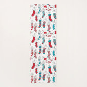 kerstsokken yogamat (Achterkant)