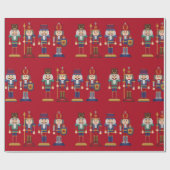 kerstsoldaat cadeaupapier (Vlak)