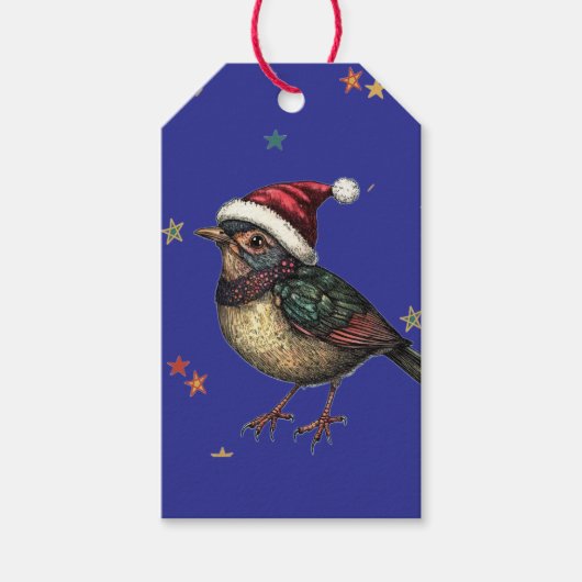 KERSTSPAR KADOETIKET CADEAULABEL (Voorkant)