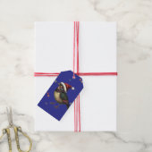 KERSTSPAR KADOETIKET CADEAULABEL (Met Touw)
