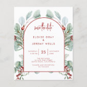 kerstsparen de Datum Flyer (Voorkant)