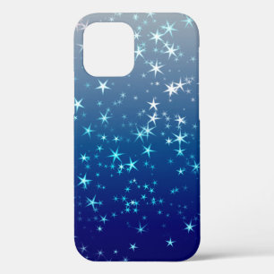 Kerstsparren: Blauwe hemel iPhone 12 Hoesje