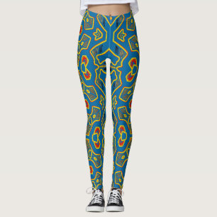 Kerstspecial multikleur "Ratti_Creative_Arts" Leggings