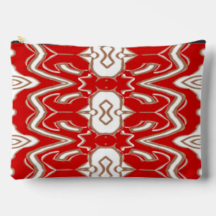 Kerstspecial rood & wit trendy make-up etui