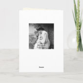  kerstspeelgoed feestdagen kaart (Achterkant)