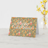 Kerstspeelgoed Kaart (Gele Bloem)