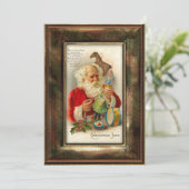 kerstspeelgoed met Verse Feestdagenkaart (Staand voorkant)