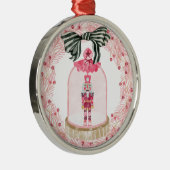 kerstSpeelgoed Soldaat-Waterverf Metalen Ornament (Rechts)