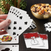 kerstspeelkaartdeck pokerkaarten (Insitu)