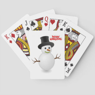 kerstspeelkaartdeck speelkaarten