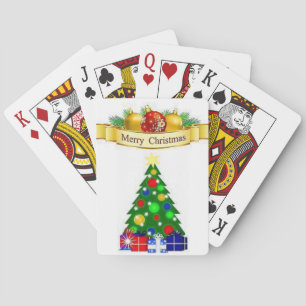 kerstspeelkaartdeck speelkaarten