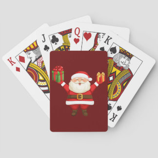 kerstspeelkaarten pokerkaarten