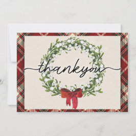 Kerstspel Dankjewel Card Bedankkaart