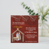 Kerstspel Kaart (Staand voorkant)