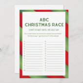 Kerstspel - Niet bewerkbaar - Kaart (Voorkant / Achterkant)