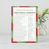 Kerstspel - Niet bewerkbaar - Kaart (Staand voorkant)