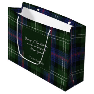 KerstspeldenFeestdagen Clan Sutherland Tartan Groot Cadeauzakje
