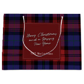 kerstspeldenFeestdagen MacLachlan Tartan Groot Cadeauzakje (Voorkant)