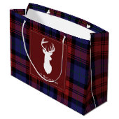 kerstspeldenFeestdagen MacLachlan Tartan Groot Cadeauzakje (Achterkant Gekanteld)