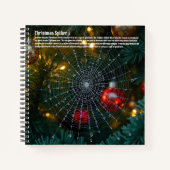 kerstspin notitieboek (Voorkant)