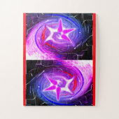 Kerstspirits kunst legpuzzel (Verticaal)