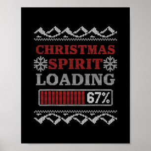 Kerstspiritus Laden 67 Meme Zes Zeven Vakantie Poster