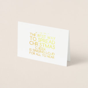 KERSTSPREIDING FOLIE KAARTEN