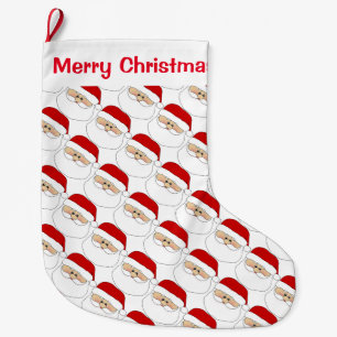 kerststaart/kerstman grote kerstsok